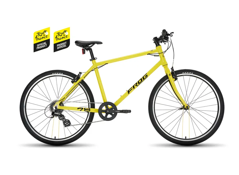 Frog 78 - 26 inch Hybrid Lightweight Kids Bike - TDF Yellow